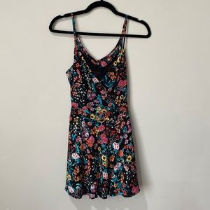 Womens Floral Romper